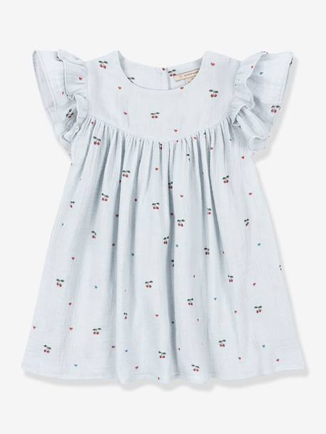 Robe Coco bleu 1 - vertbaudet enfant 