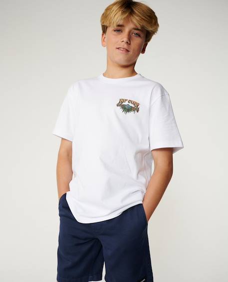 Short volley epic 2.0 garçon Khaki+Navy 12 - vertbaudet enfant 