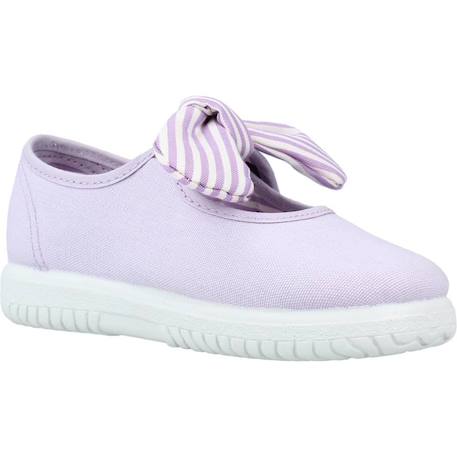 Ballerines fille Bleu marine+Violet lirio 11 - vertbaudet enfant 
