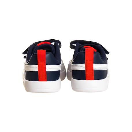 Baskets basses  à scratch Puma marine puma blanc rouge 3 - vertbaudet enfant 