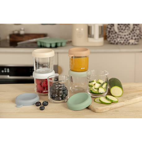 Set de 6 portions en verre 250 ml Multicolore 2 - vertbaudet enfant 