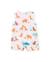 Salopette en tricot pour nouveau-né avec motif animaux Blanc 1 - vertbaudet enfant 