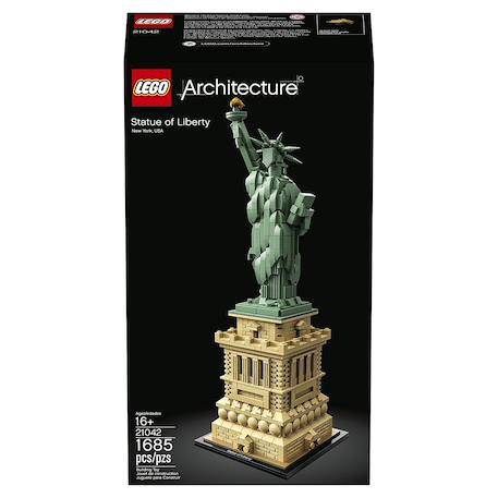 Lego architecture - la statue de la liberté - 21042 Multicolore 2 - vertbaudet enfant 