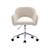 Chaise de bureau enfant à roulettes ajustable tissu chenille - jim kid Beige+Kaki 2 - vertbaudet enfant 