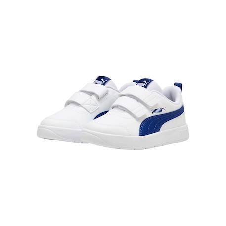 Baskets basses  à scratch Blanc   clyde   royal 3 - vertbaudet enfant 