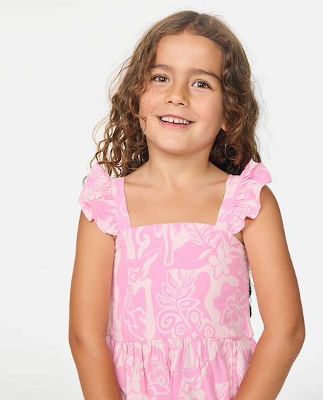 Robe surf magic fille Begonia pink 2 - vertbaudet enfant 
