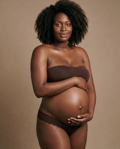 Vêtements de grossesse-Bandeau de maternité et allaitement invisible skin