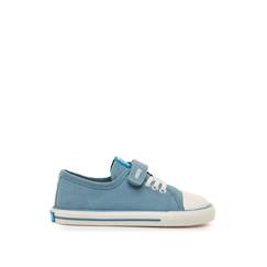 Chaussures-Sneakers garçon fermeture à lacets + scratch
