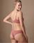 Tanga taille basse de maternité skin Chocolat+Latte+Rose 14 - vertbaudet enfant 