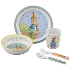 Puériculture-Set repas enfant Pierre Lapin 5 pièces