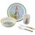 Set repas enfant Pierre Lapin 5 pièces Multicolore 1 - vertbaudet enfant 