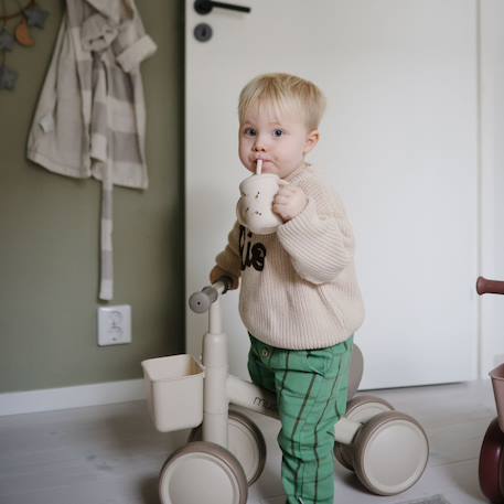 Tasse à paille bees Ecru, jaune, noir 4 - vertbaudet enfant 