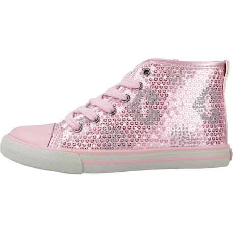 Basket fille modèle cristy Rose 100 2 - vertbaudet enfant 