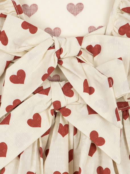 Robe Cianna Bow rouge 3 - vertbaudet enfant 