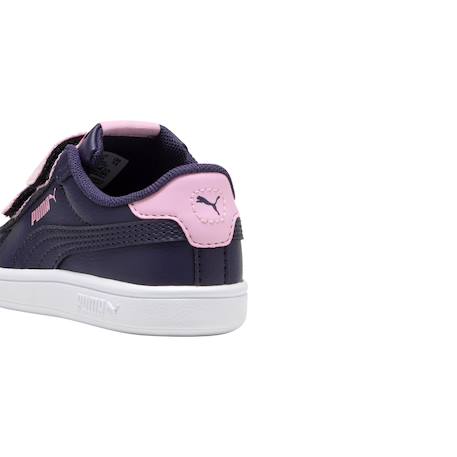 Baskets basses  à scratch Deep plum   rose shimmer 4 - vertbaudet enfant 