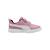 Baskets basses  à scratch Poised rose puma blanc berry 1 - vertbaudet enfant 