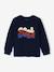 T-shirt manches longues garçon marine+noisette 3 - vertbaudet enfant 