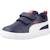 Baskets basses  à scratch Puma marine puma blanc rouge 4 - vertbaudet enfant 