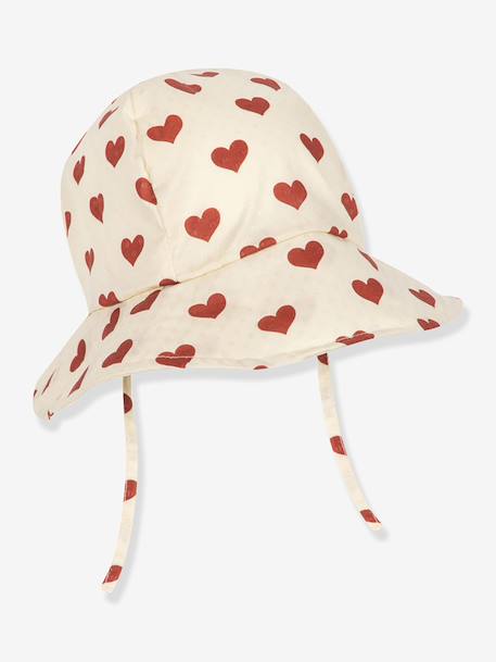 Chapeau de soleil Cianna rouge 3 - vertbaudet enfant 