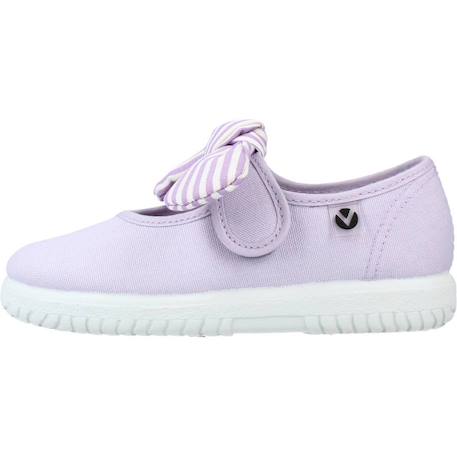 Ballerines fille Bleu marine+Violet lirio 8 - vertbaudet enfant 