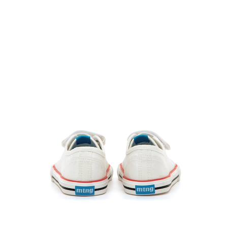 Sneakers garçon fermeture à lacets + scratch Bleu ciel+Blue marine+Noir - Bleu+White 23 - vertbaudet enfant 