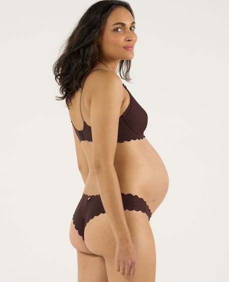 Soutien gorge de maternité et allaitement invisible skin Chocolat 5 - vertbaudet enfant 