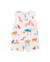 Salopette en tricot pour nouveau-né avec motif animaux Blanc 2 - vertbaudet enfant 