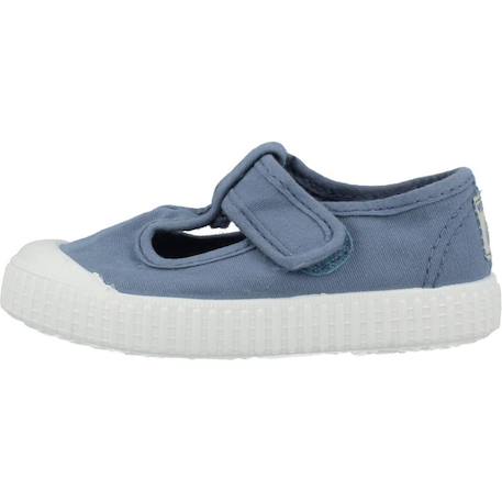Basket garçon modèle 136625 Bleu azul+Bleu marino+Vert jade 2 - vertbaudet enfant 