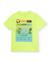 T-shirt garçon en maille avec motif sur le devant Jaune 1 - vertbaudet enfant 