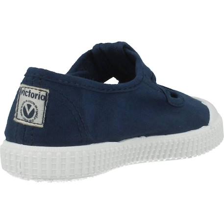 Baskets bébé garçon en textile Bleu azul+Bleu marino 9 - vertbaudet enfant 