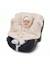 Manteau poncho bébé en fausse fourrure Beige 2 - vertbaudet enfant 