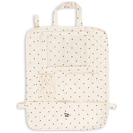 Organisateur de voiture navy dot Bleu, écru, rouge 1 - vertbaudet enfant 