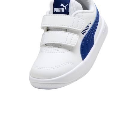 Baskets basses  à scratch Blanc clyde royal 6 - vertbaudet enfant 