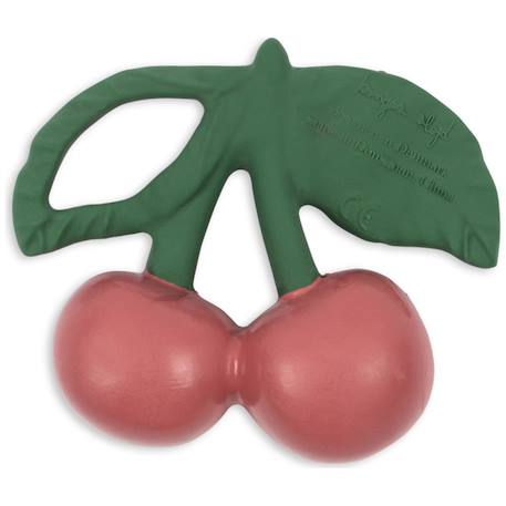 Anneau de dentition cerise Rouge, vert 1 - vertbaudet enfant 
