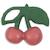 Anneau de dentition cerise Rouge, vert 1 - vertbaudet enfant 