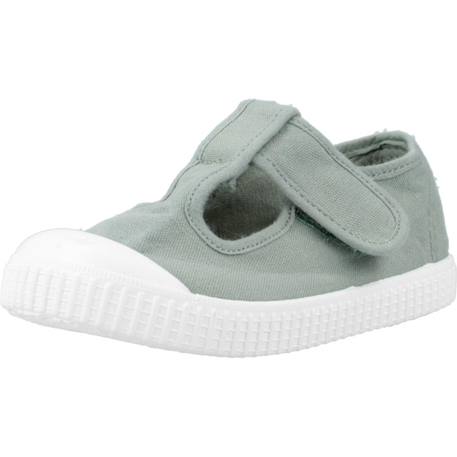 Basket garçon modèle 136625 Beige beige+Blanc blanco+Bleu marino+Vert jade 22 - vertbaudet enfant 