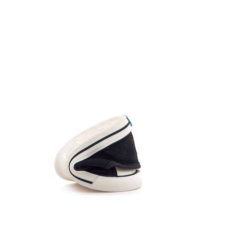 Sneakers garçon fermeture à lacets + scratch Bleu ciel+Blue marine+Noir - Bleu+White 9 - vertbaudet enfant 