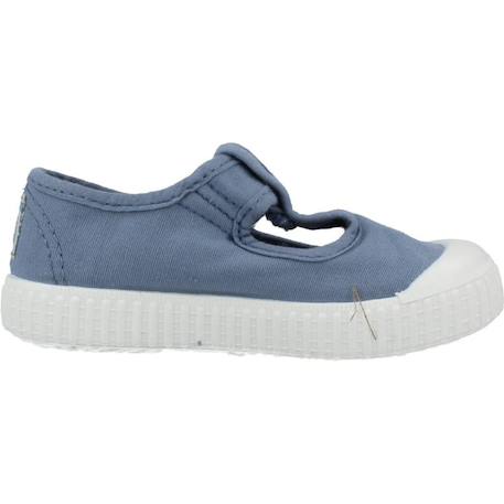Basket garçon modèle 136625 Bleu azul+Bleu marino+Vert jade 1 - vertbaudet enfant 
