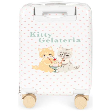 Valise de voyage enfant kitty gelateria Blanc, vert, rose 2 - vertbaudet enfant 