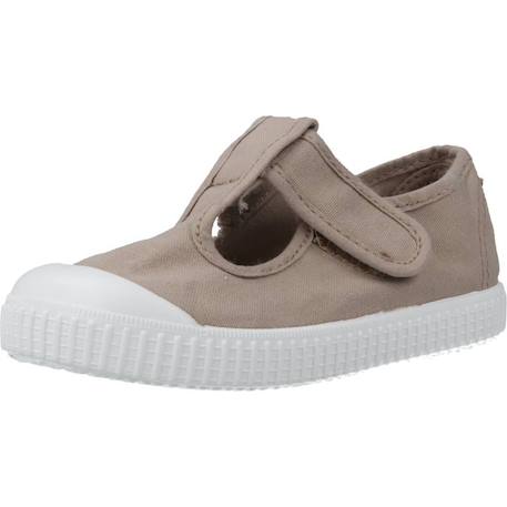 Basket garçon modèle 136625 Beige beige+Blanc blanco+Bleu marino+Vert jade 4 - vertbaudet enfant 