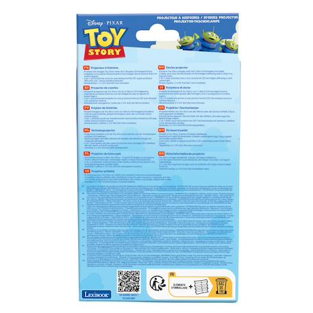 Projecteur à histoires et lampe torche toy story Bleu 4 - vertbaudet enfant 