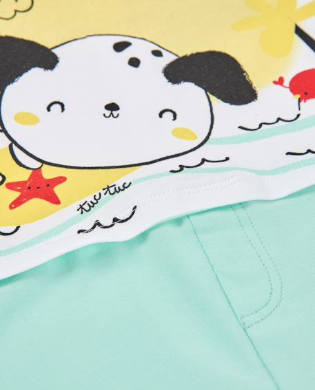 Barboteuse en tricot pour nouveau-né avec détail brodé Blanc 3 - vertbaudet enfant 