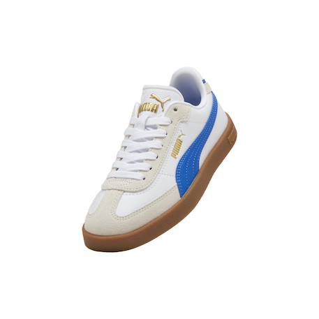 Baskets basses  à lacets Puma blanc puma team royal 6 - vertbaudet enfant 