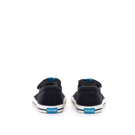 Sneakers garçon fermeture à lacets + scratch Bleu ciel+Blue marine+Noir - Bleu+White 11 - vertbaudet enfant 