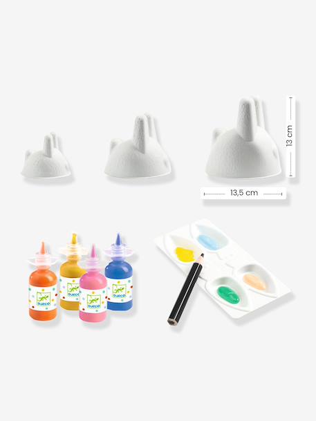 Peindre avec ses doigts trio de lapinous beige 4 - vertbaudet enfant 