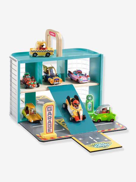 Petit garage nomade bleu 2 - vertbaudet enfant 