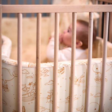 Tour de lit dreamy adventurers Blanc, ocre 4 - vertbaudet enfant 