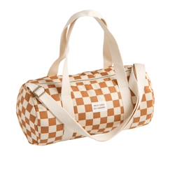 Sac bowling en coton imprimé carreaux  - vertbaudet enfant