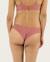 Tanga taille basse de maternité skin Chocolat+Latte+Rose 18 - vertbaudet enfant 