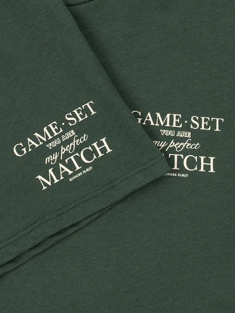 Ensemble T-shirt et short Famo vert 4 - vertbaudet enfant 